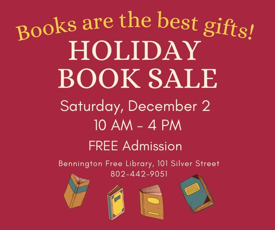 Bennington Free Library Holiday Book Sale